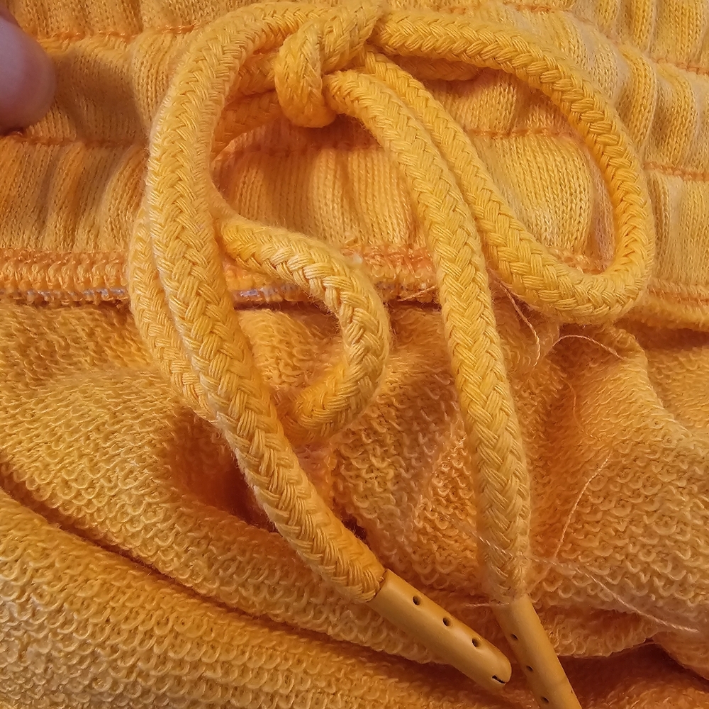 Orange Old Navy Women's Extra High Waist SoComfy Sweat Shorts - Picture 7 of 8